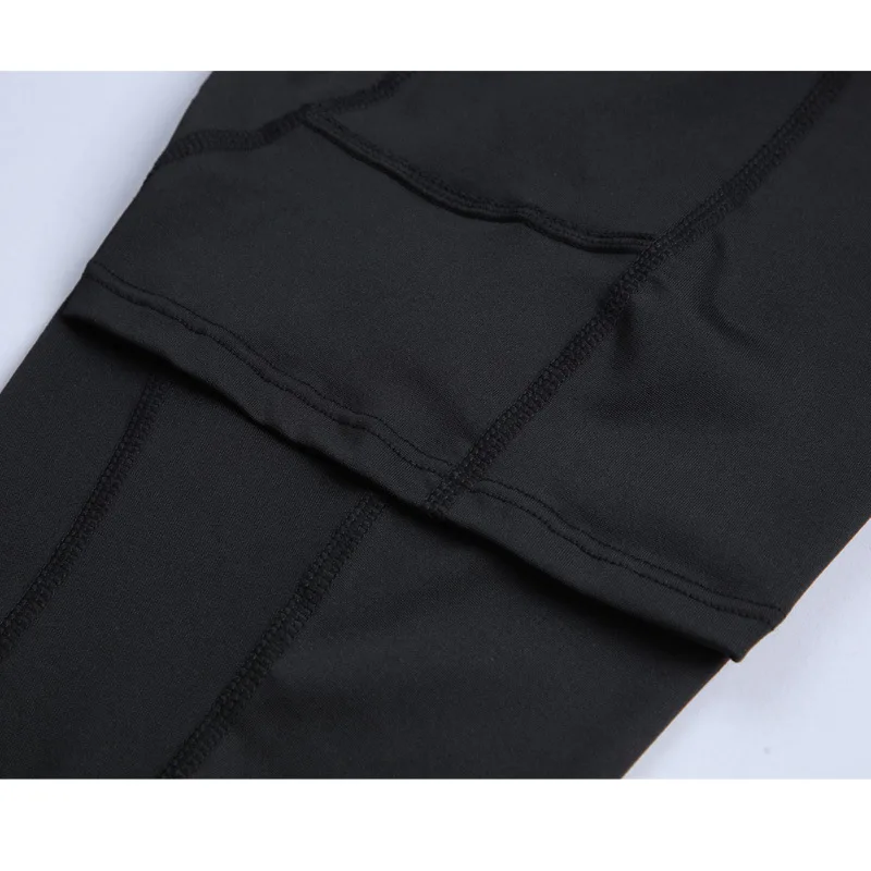 Fitness High Elasticity Running Tight Pants Sports Basketball Chlorinated  Fiber Casual Polyester Leg Pants Slim Yoga Leggings