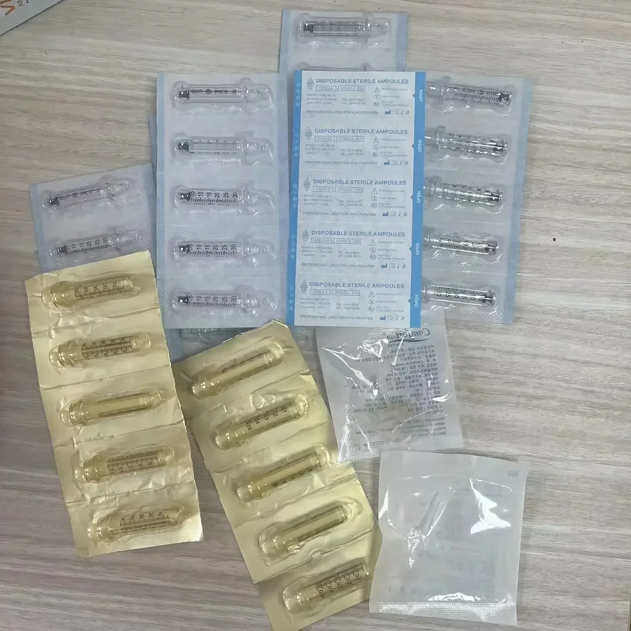 0 3 мл 5 шприц с головкой ампулы игольчатый картридж для гиалуроновой ручки
