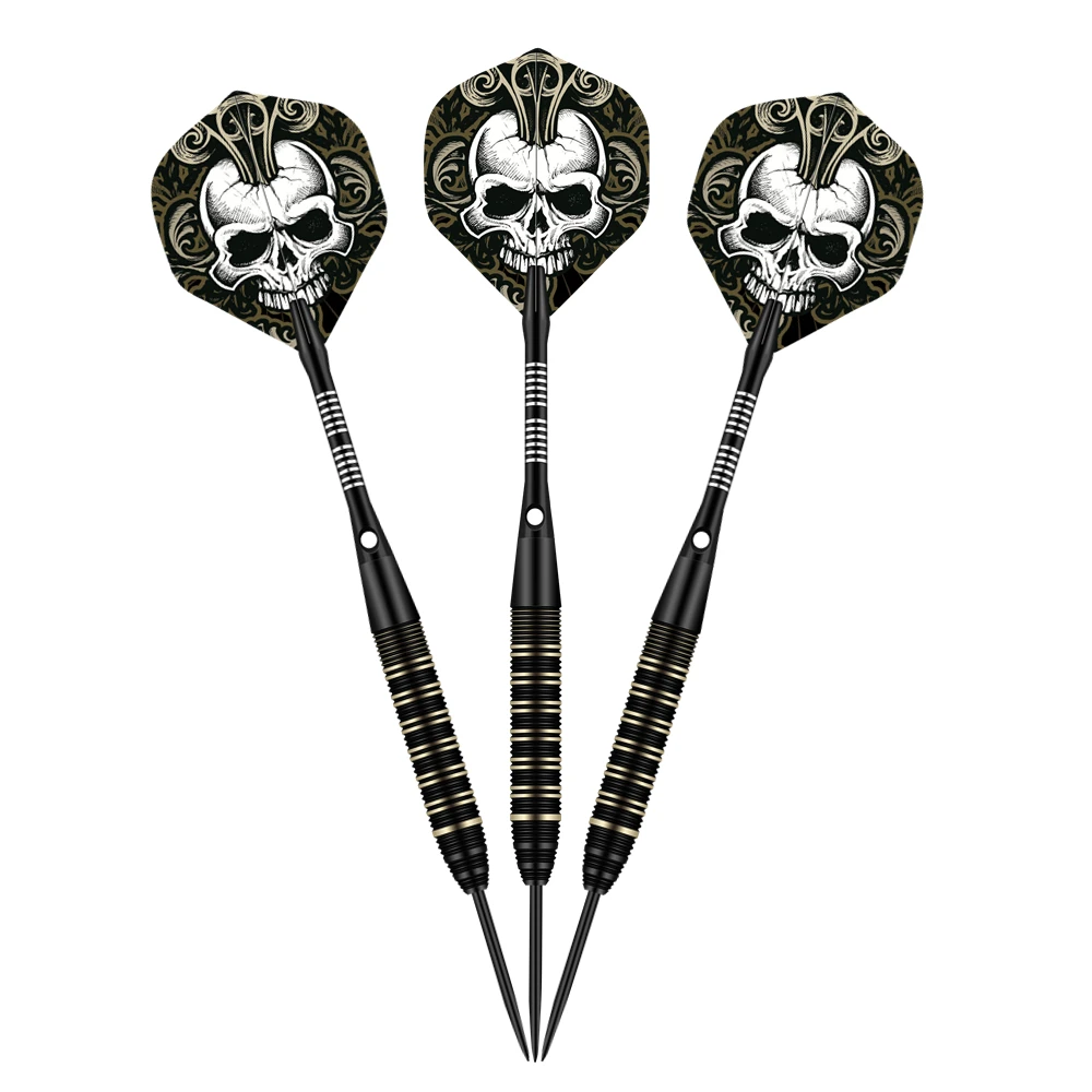Профессиональные Дартс Archer 22 грамма стальной наконечник набор черных латунных