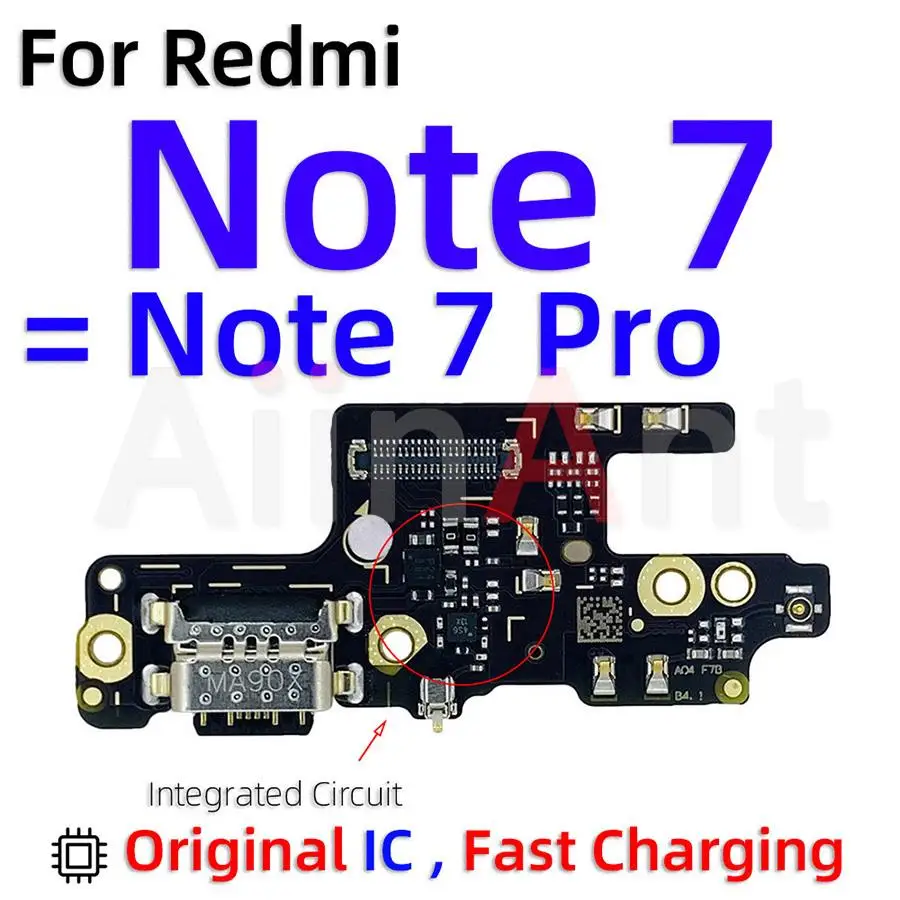 Оригинальная USB-зарядная плата с разъемом для микрофона док-станция зарядный