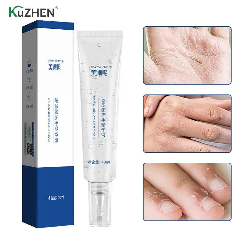 

40ml Hyaluronic Acid Hand Cream Moisturizing Hydrating Hand Serum Gel Repair For Women Non-greasy Moisturizing And Hydrating