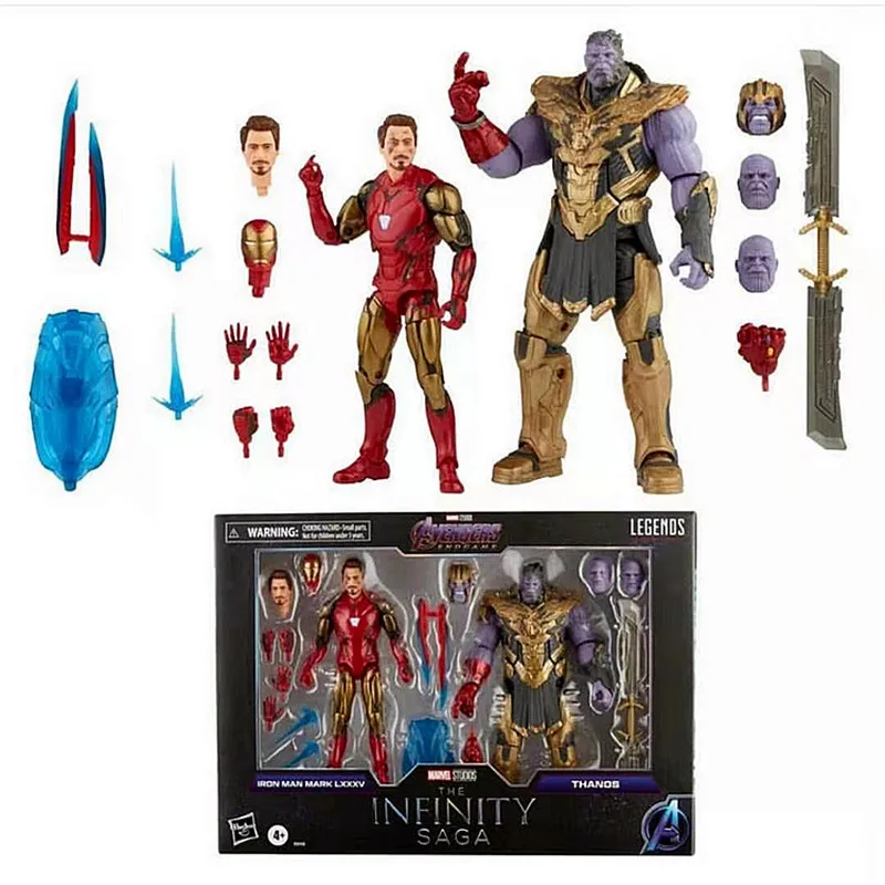 Man Mark 85 Vs. Thanos Infinity Saga Collectible Toy Gitf
