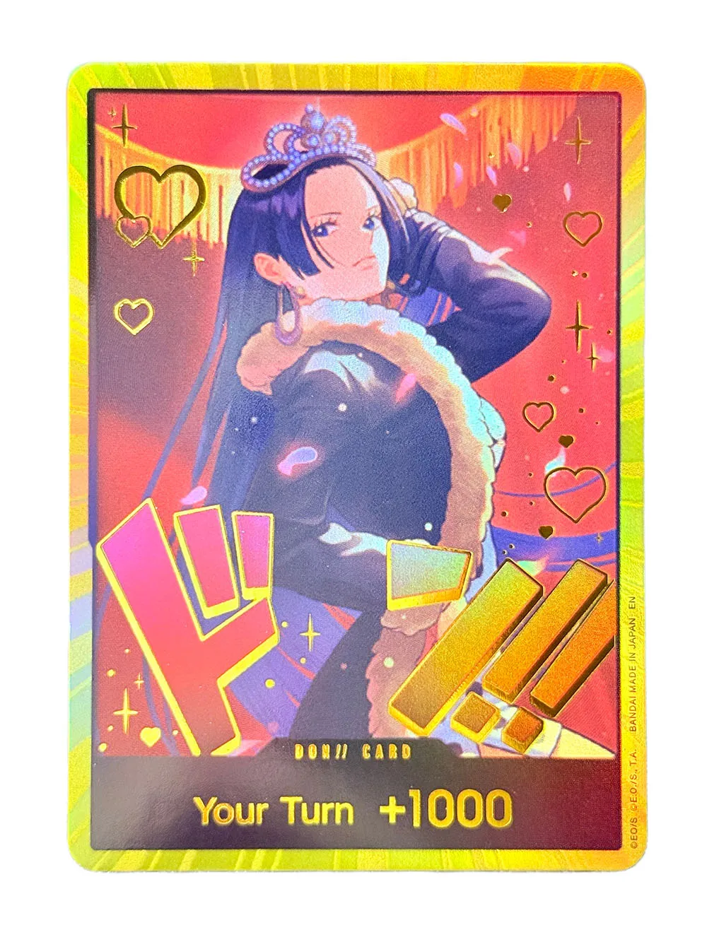 Фото Коллекционная карта One Piece (EN Gold) Proxy Card 2025 Special DON: Портгас, Эйс, Гол, Зоро. Аниме TCG, одиночные карты, игрушки, подарок. №2