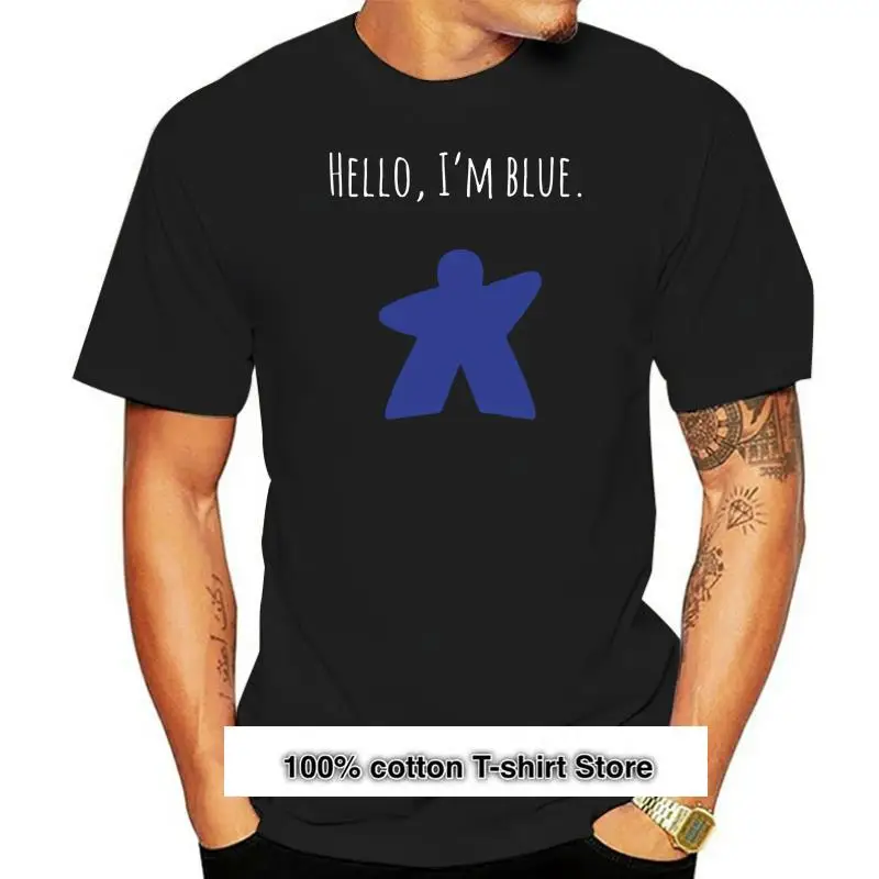 

Camiseta de Hello I'm Blue Meeple, de sobremesa, día 2022