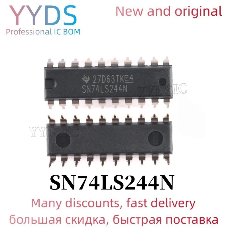 10 шт. SN74LS244N DIP-20 74LS244N DIP 74LS244 HD74LS244P DIP20