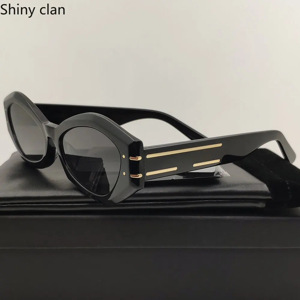 

Small Acetate Black Sunglasses Brand Designer Eyewear for Female Shades Women Fashion Sunglasses Men Classic UV400 Sun Glasses