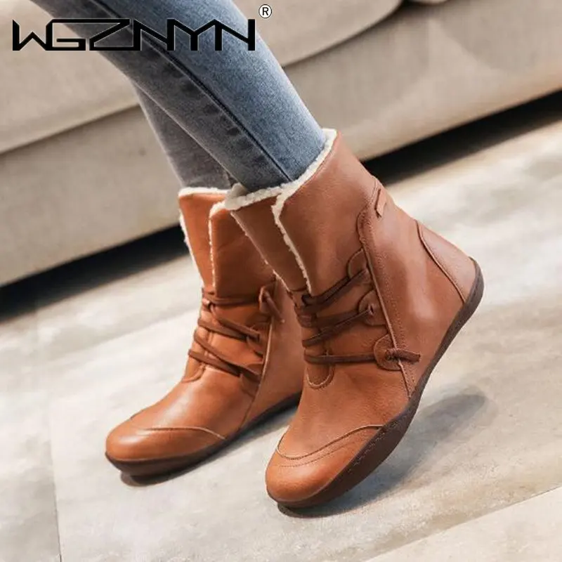 

Женские зимние ботинки на платформе, Размеры 35-43