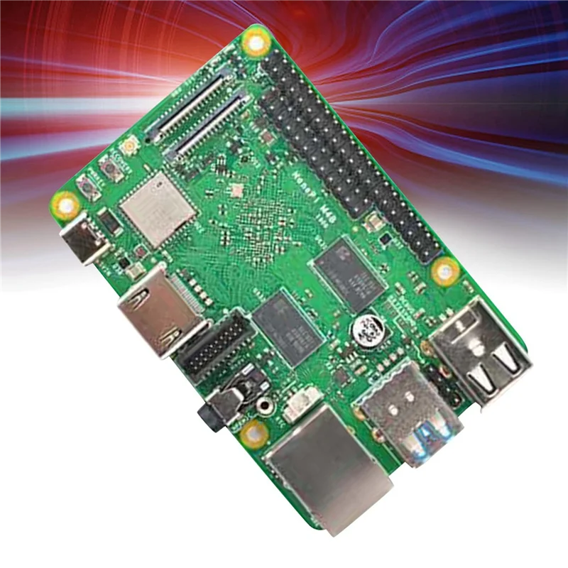

Плата разработки NanoPi M4B + радиатор RK3399 2 Гб PCIe, расширение, двойная камера MIPI, воспроизведение 4K, работает на Android