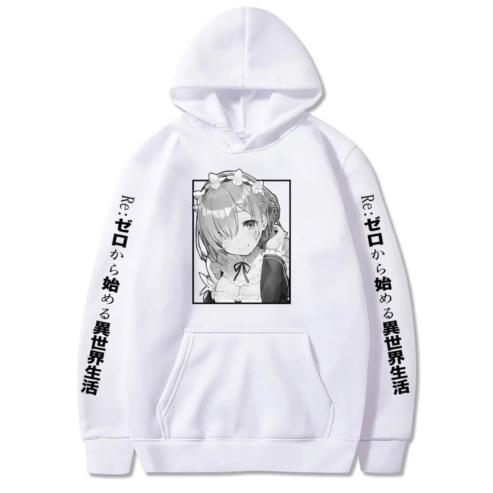 

Мужская и Женская толстовка с принтом «Re:Zero»