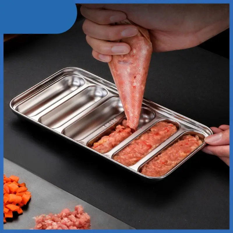 

Kitchen Sausage Maker Sausage Mold DIY Ham Hot Dog Making Mould Household Sausages Cake Baking Tools Kitchen Making Hot Dog Tool