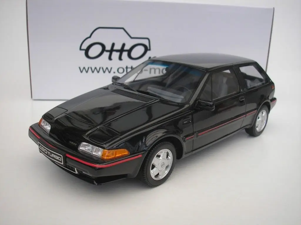 

Otto 1:18 For Volvo/480 Turbo 1989 Limited Edition Resin Metal Static Car Model Toy Gift