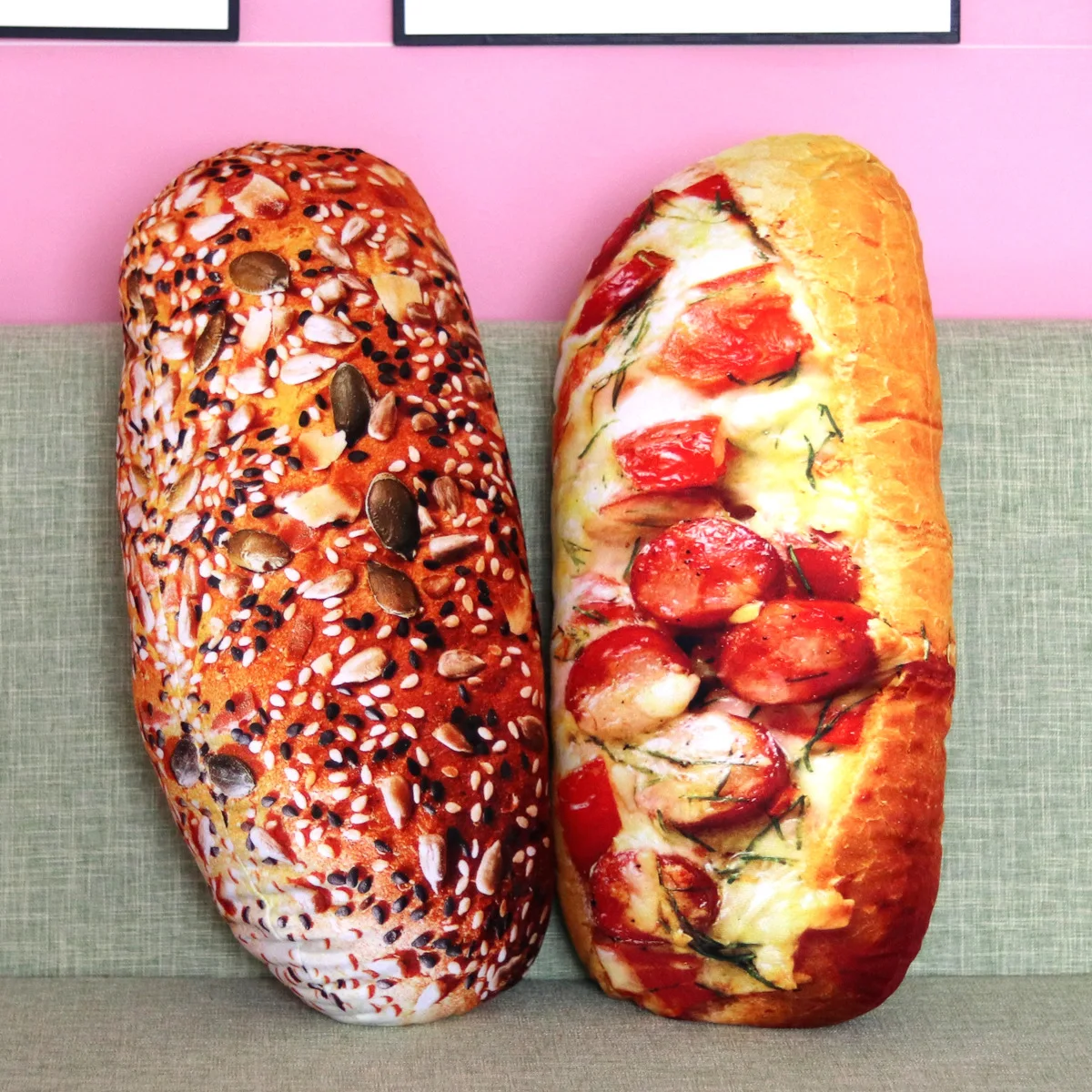 

Подушка в форме хлеба, 100 см