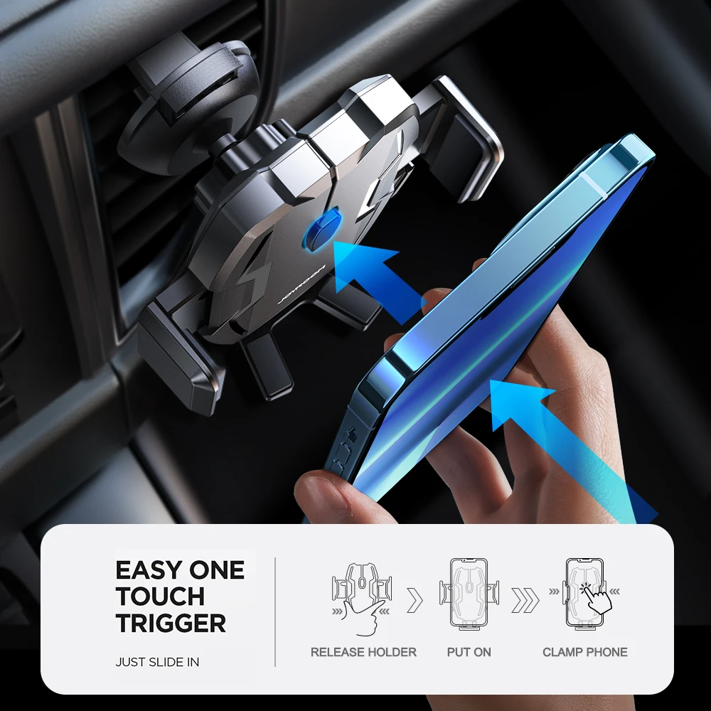 joyroom universal car phone holder in car for air vent mount 360° rotation stable 4 7 6 8 inch phone stand for iphone samsung free global shippi