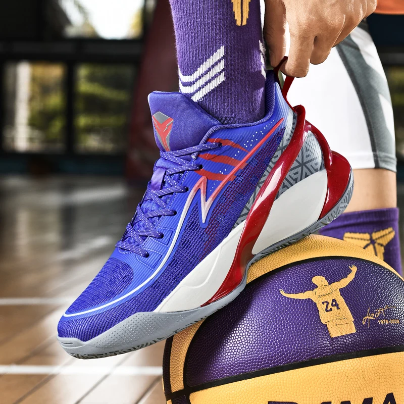 High-quality Basketball Shoes Men Outdoor Basketball Sneakers Kids Women Breathbale Sports Shoes Non-slip Actual Training Shoes