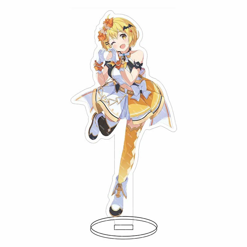 

Anime Stand Hololive Vtuber Shirogane Noel Uruha Rushia Acrylic Figure Display Desktop Decoration 15cm