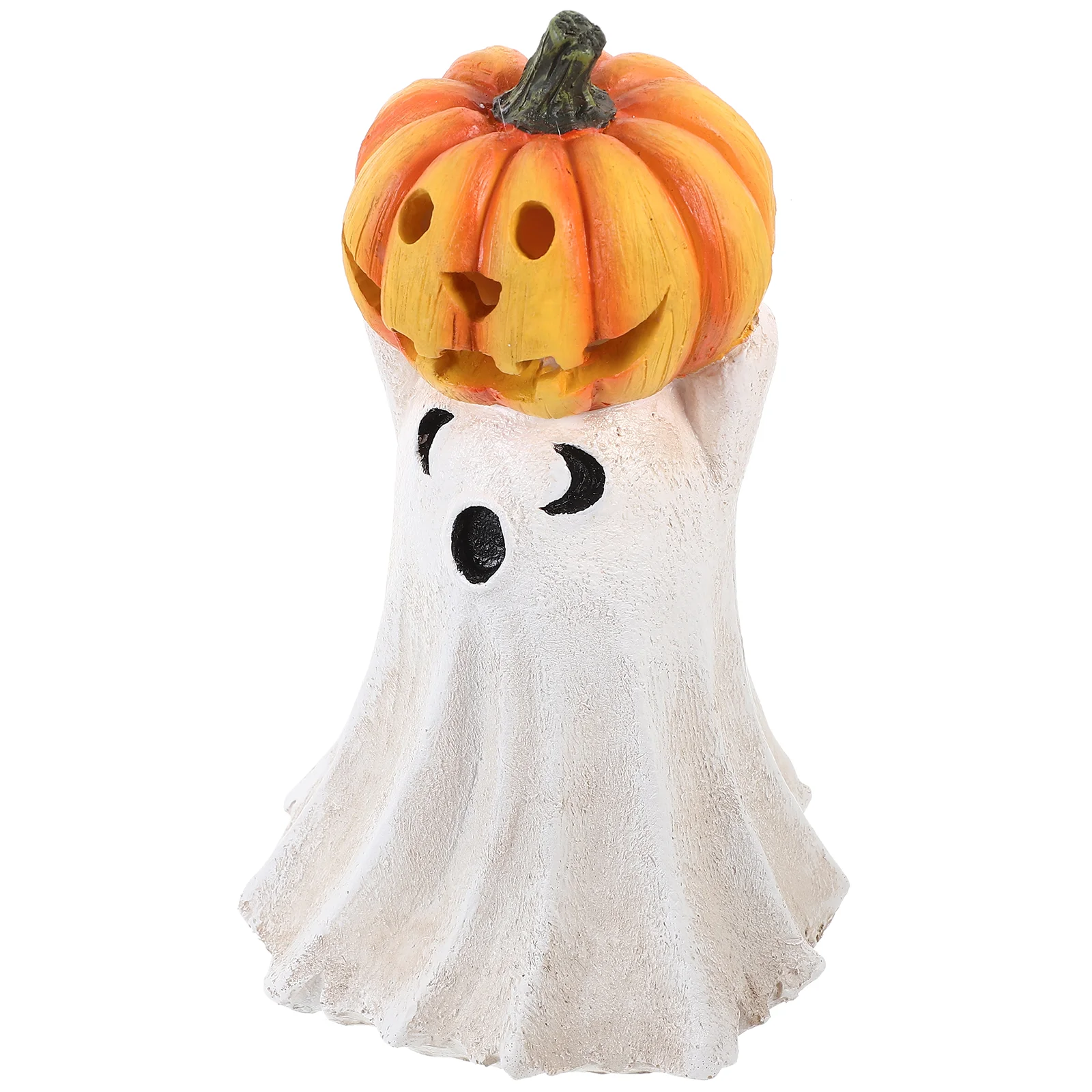 

Suite Resin Pumpkin Ghost Sculpture Halloween Carving Kit Decorations Pumpkins Artware