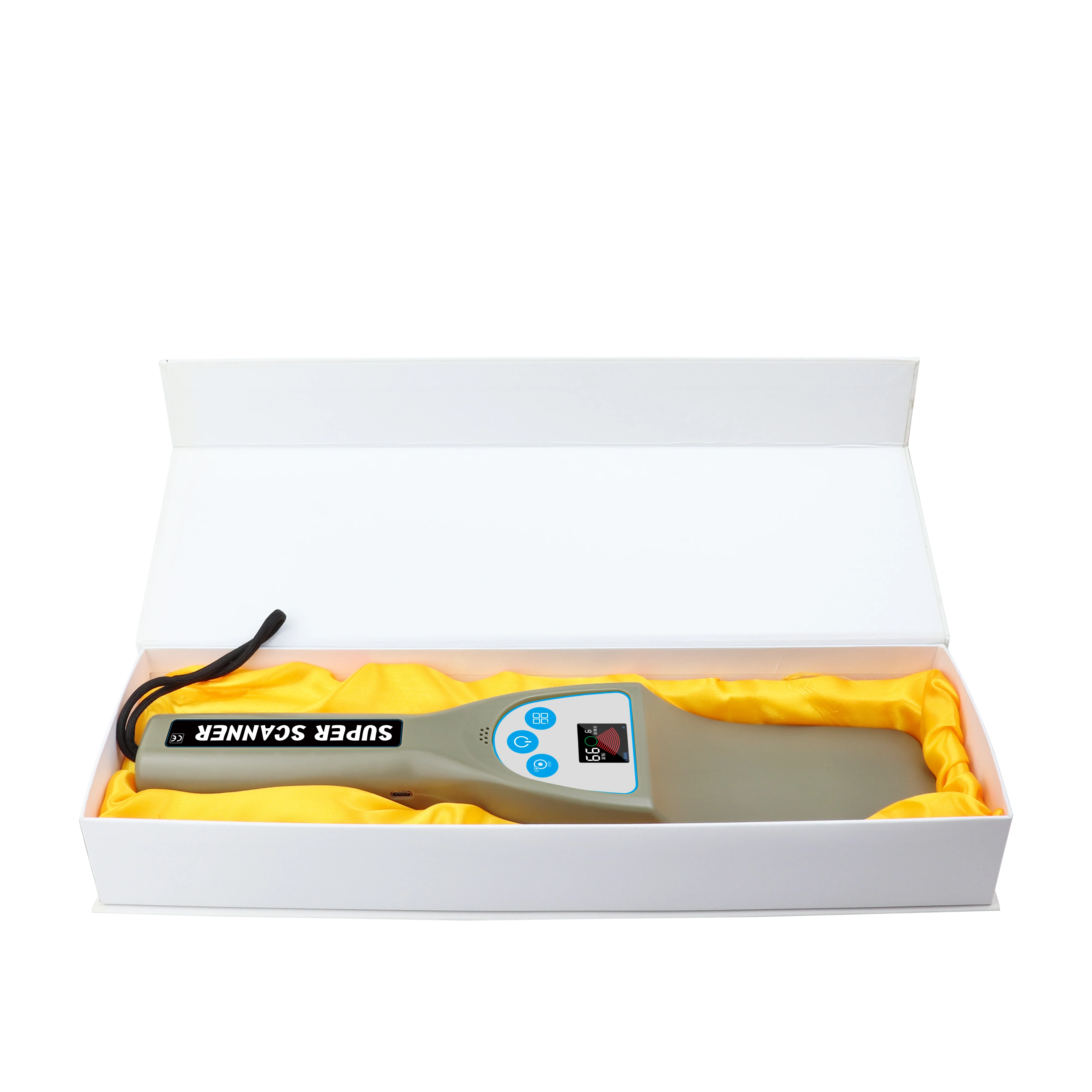 Сканер беспокойства безопасности Ручной металлоискатель для сканирования всего