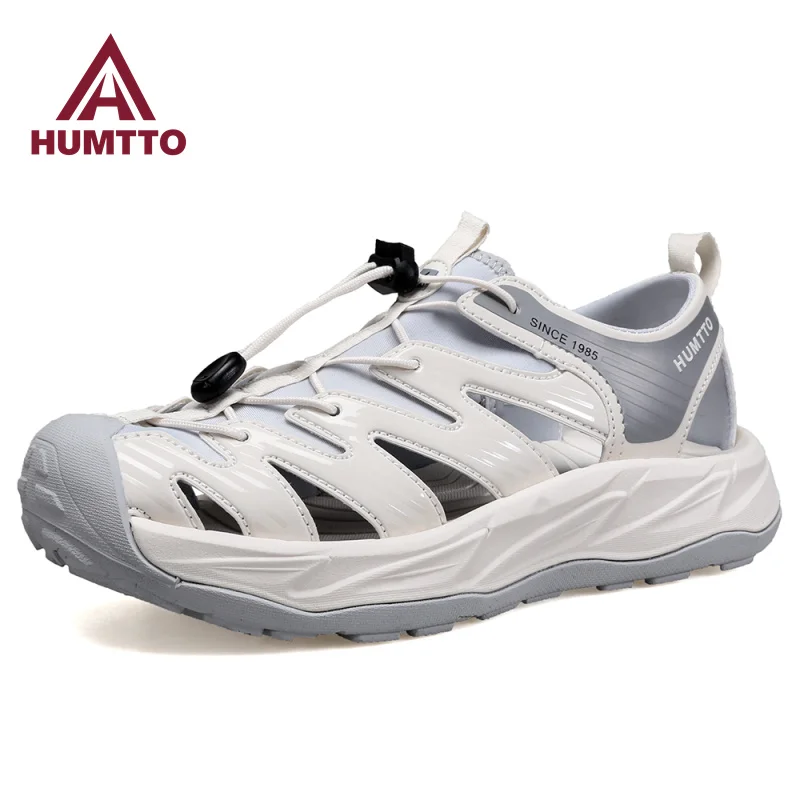 HUMTTO Women Sandals 2022 Breathable Beach Water Shoes for Woman Platform Luxury Designer Summer Womens Quick Dry Flat Sneakers