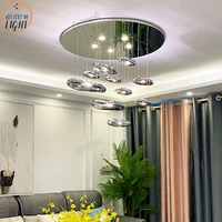 2022 new design chandelier villa luxury large pendant lamp restaurant lighting fixture designer showroom light modern chandelier