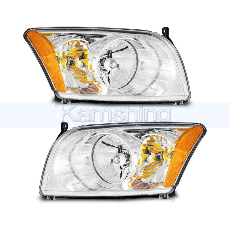 

Kamshing 1 пара ручной фары переднего бампера для Dodge Caliber 2007-2012 головная фара без лампы