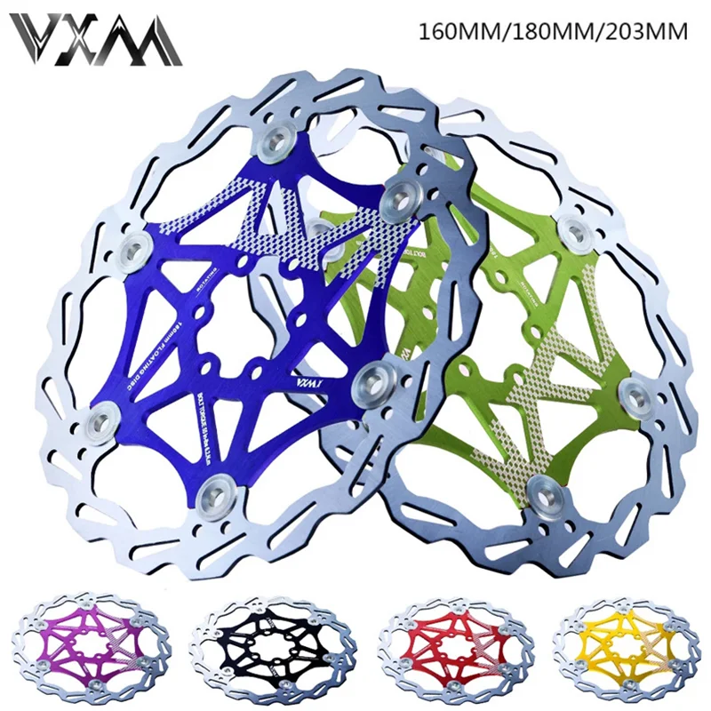 

Bike Brake Rotor 160mm/180mm/203mm Ultralight Stainless Steel Hydraulic Brake Disc for MTB Bicycle Brake Electric Scooter Parts