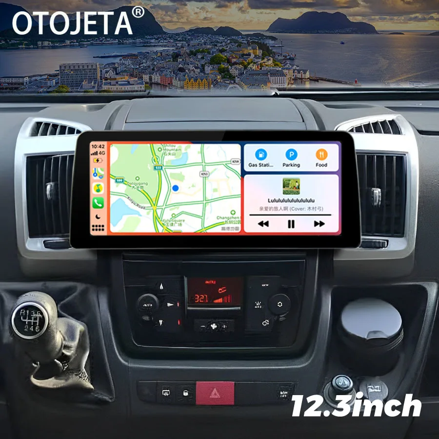 

12.3inch 1920*720 Screen Radio Android 13 Car Video Player Stereo For FIAT Ducato 2006-2017 GPS Multimedia Carplay Head Unit