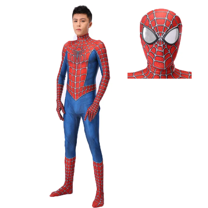 

Stock Myers Spiderman Remy Tights Adult Man Cosplay Superhero Halloween Costume