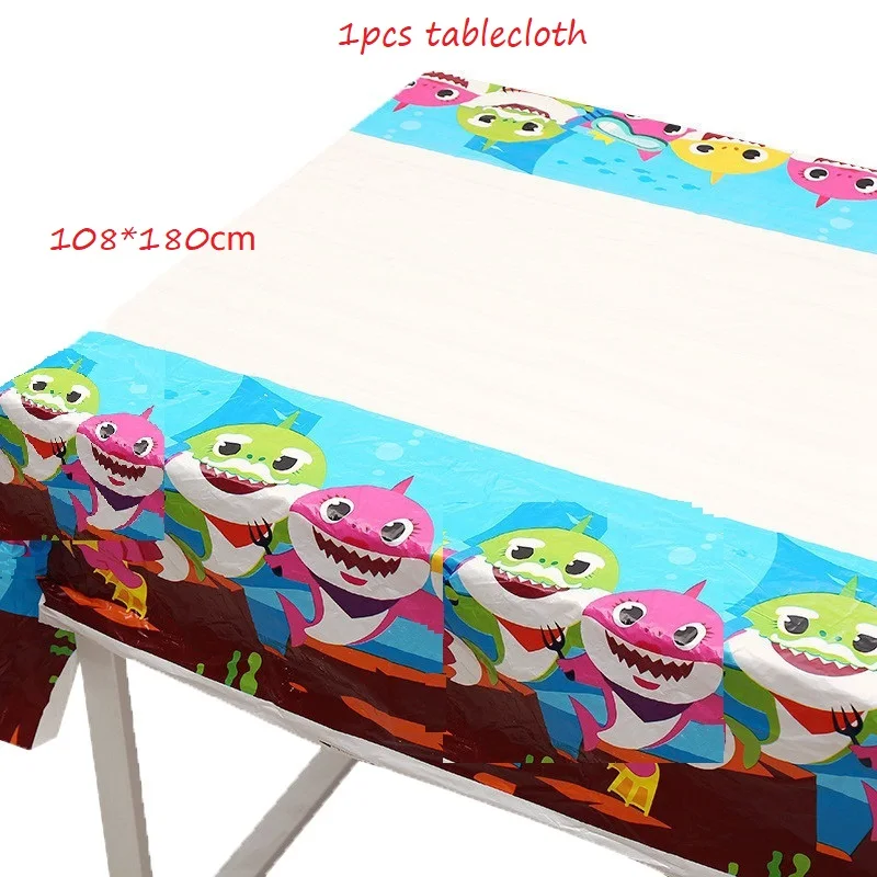 Новинка милая посуда с изображением океана и акулы детский воздушный шар