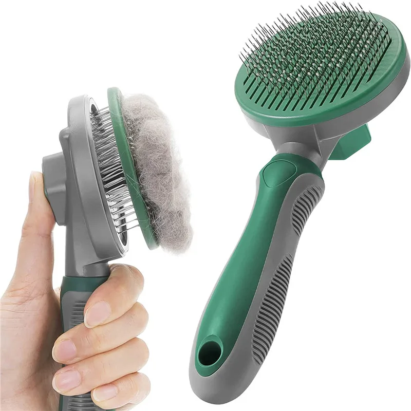 

Pet Hair Remover Brush Dog And Cat Self Cleaning Grooming Equipment Pets Dematting Cats Comb Brushes For Dog Accessories Pet hai