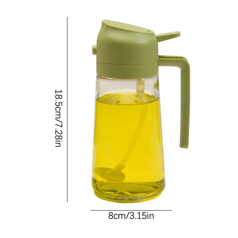 1 шт. 2 в 470 мл портативный распылитель масла стеклянный масляный барабан уличная