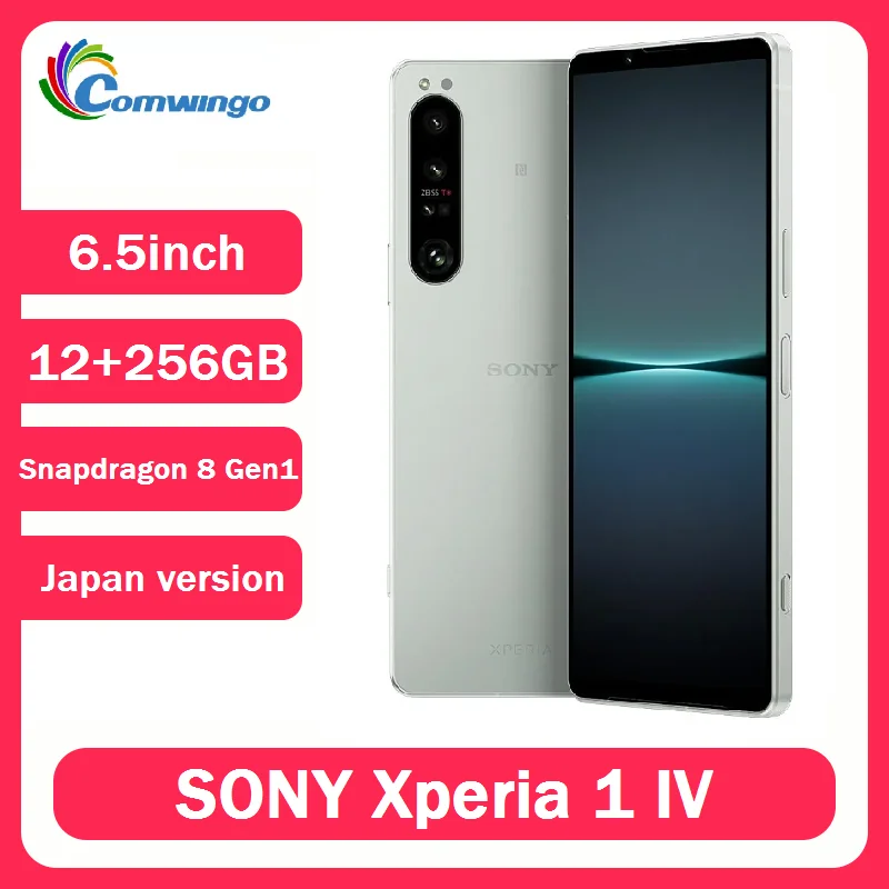Фото Оригинальная японская версия Sony Xperia 1 IV NFC 12 + 256 ГБ 5G 6,5 