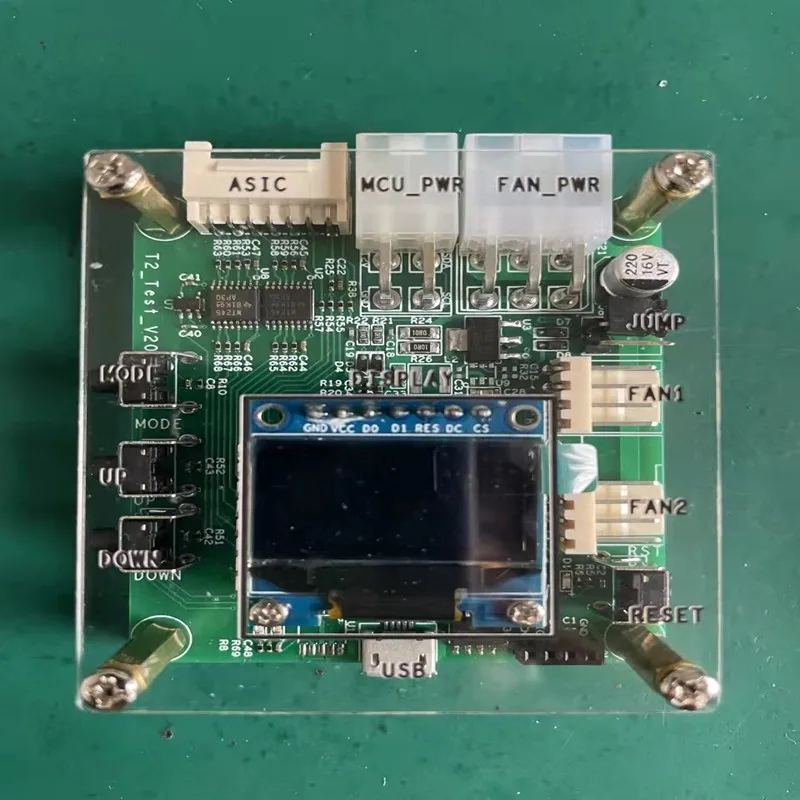 Innoslicon and Aladdin Series hashboard and power test tools are portable with LED display With test program