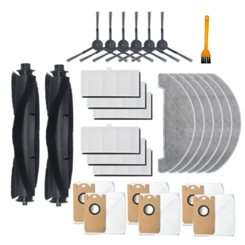 

Brush Dust Bags Mop Cloth Side Brush Hepa Filter Parts for XIAOMI VIOMI S9 Robot Vacuum Cleaner Accessories