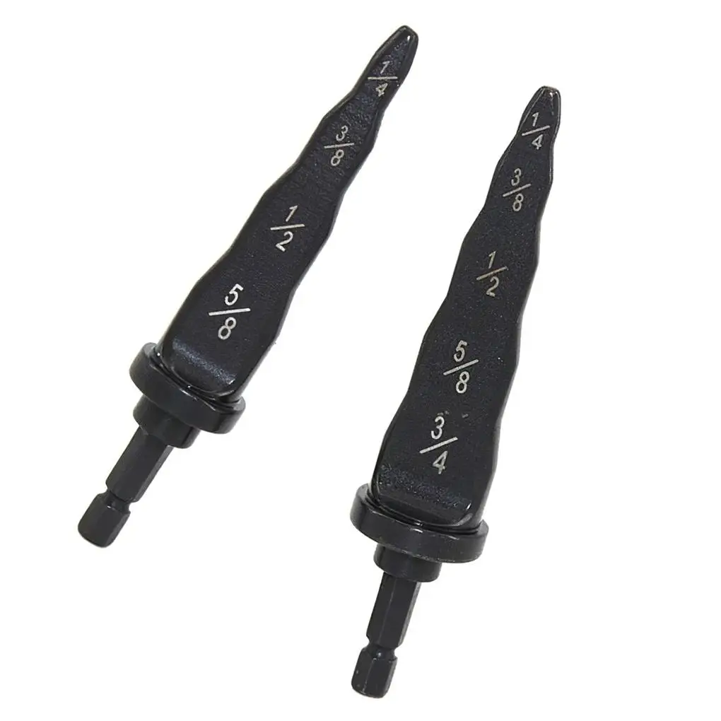 

2 Pcs 5-in-1 Inch Tube Expanders Electric Swaging Tool Drill Bit Flaring Tools Copper Pipe Refrigerator Takeover