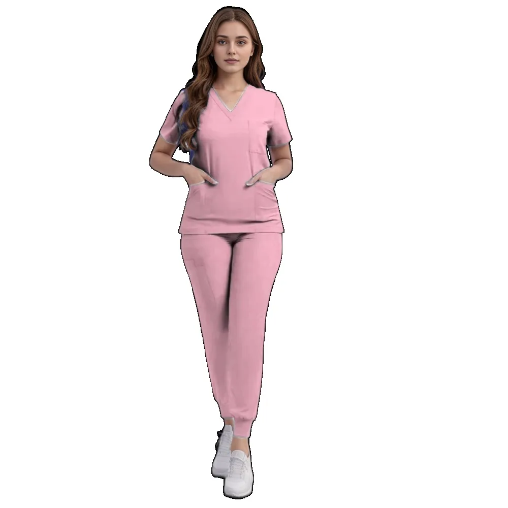 Хирургическая униформа женский набор скрабов медицинские аксессуары спецодежда