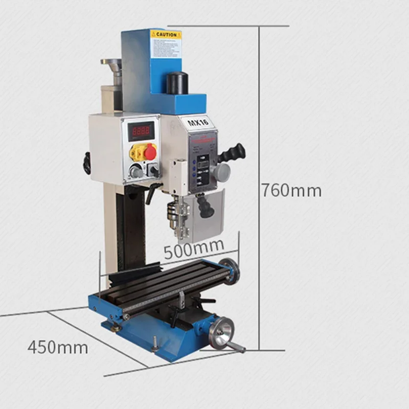 Микронастольный сверлильный и фрезерный станок 220 В небольшой бытовой