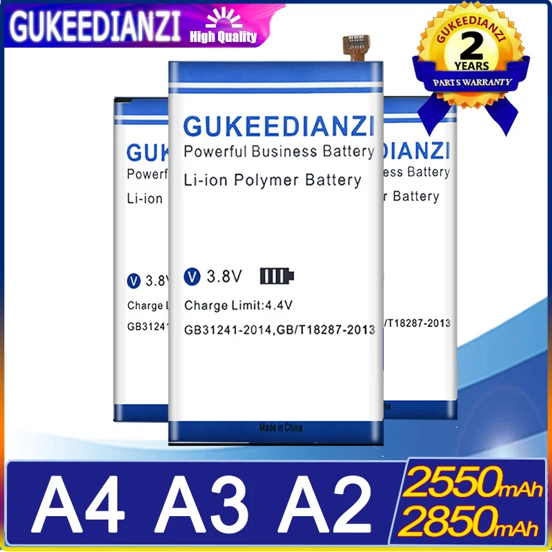 

Аккумулятор GUKEEDIANZI 344590P для AKK A4 A3 A2 394891P для AKK A2 364778