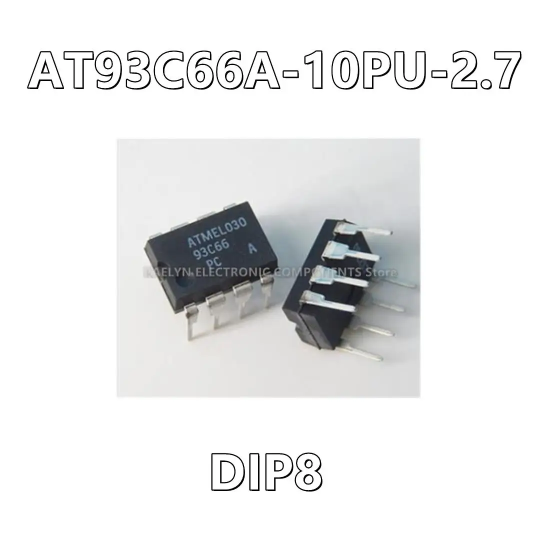 

20 шт./партия, флейта, 93C66PC EEPROM IC 4 кбит, 3 провода, серийный 2 МГц 8-PDIP