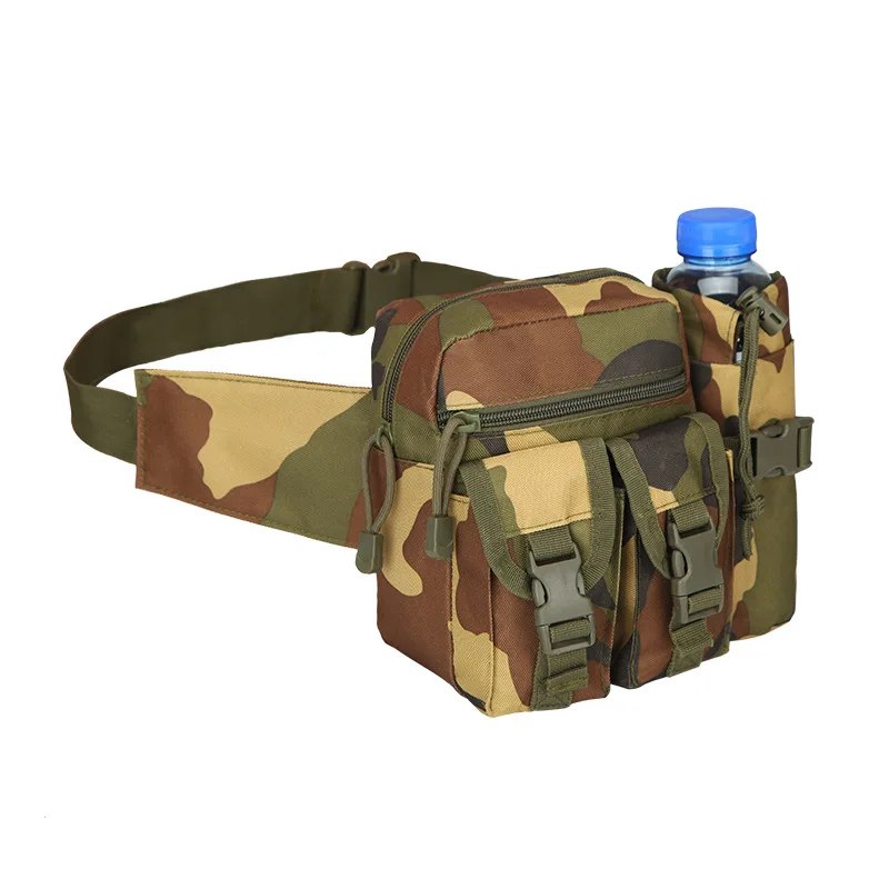 Leg Bag Waist Bag for Men Motocycle Running Sports Waist Bag Field Function Package Water Bottle Waist Bag Small Messenger Bag