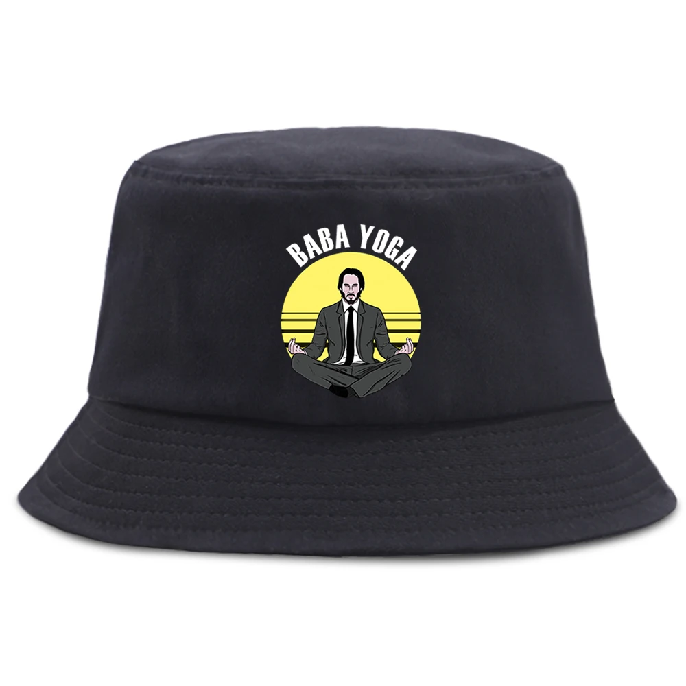 

Cartoon Uncle Personality Printing Hip Hop Men Fishman Hat Unisex Fashion Women Panama Caps Harajuku Fishing Women'S Bob Hats