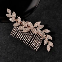 wedding hair combs hairpins clips for bride women girls hair jewelry accessories bling rhinestone headpiece hair styling jewelry