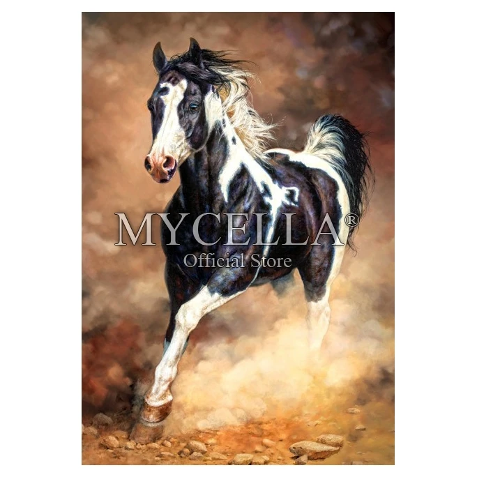 

5D Diy Diamond Painting Horses Full Fashion Diamond Embroidery,Cross Stitch,Crystal,Mosaic,Rhinestone,Home Decor,Crafts,Art