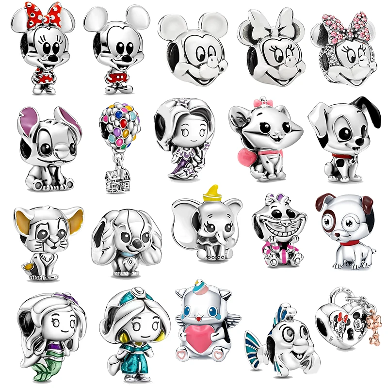 

Бусины из серебра 925 пробы для браслета «Принцесса»