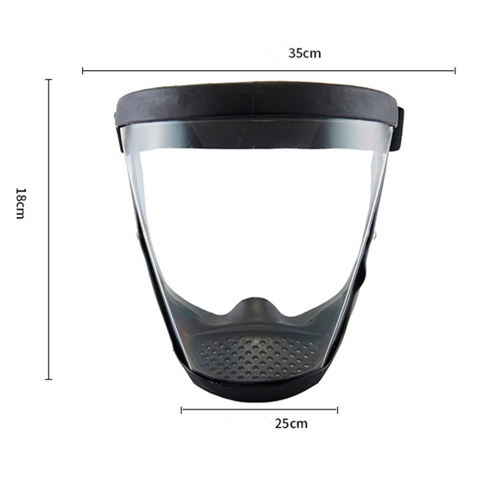 Защитные очки Faceshield с защитой от пыли и ветра |