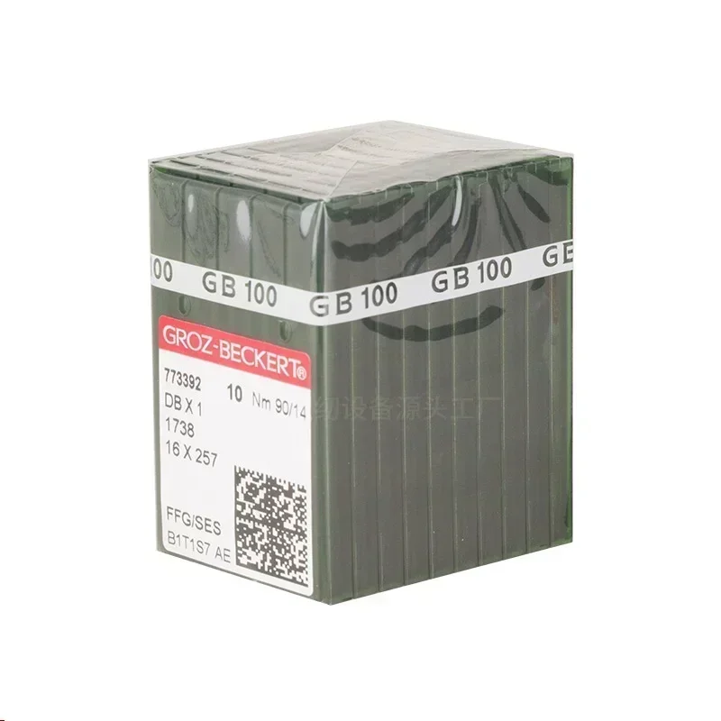 100 шт. термостойкие иглы для швейных машин Groz Beckert Dbx1 16x257 1738