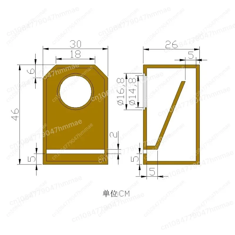 Фото Пара 6,5-дюймовых широкополосных динамиков F6, 40-80 Вт, 8 Ом, для Hi-Fi аудиосистем №5