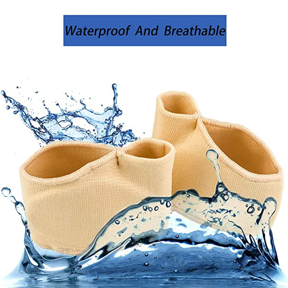 Silicone Insoles for Shoes Men Forefoot Insert Metatarsal Pads for Women Gel Foot Pads Calluses Blisters Pain Relief Half Socks