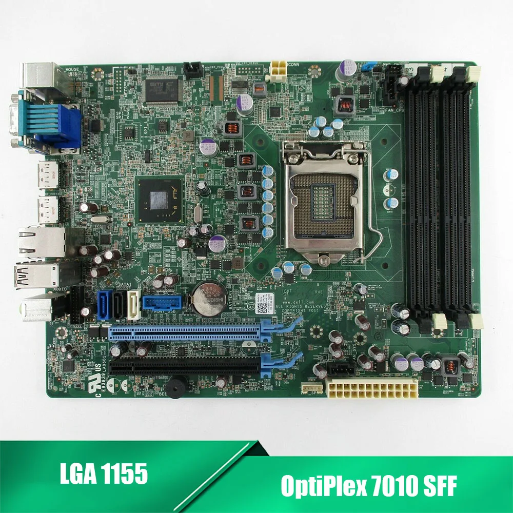 Desktop PC Motherboard For DELL Optiplex 7010 SFF Q77 LGA1155 DDR3 0WR7PY WR7PY GXM1W 0GXM1W Mainboard