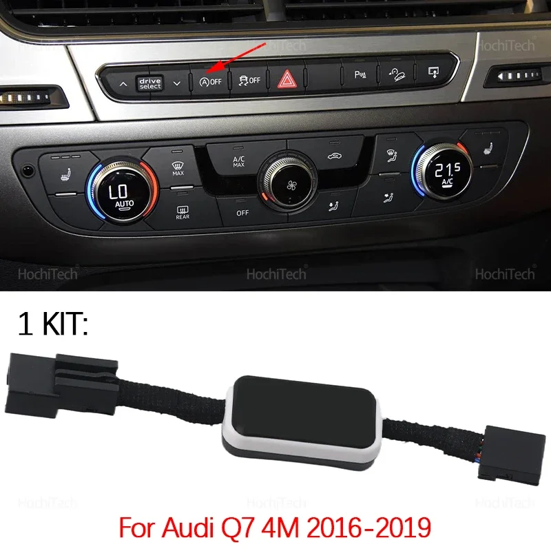 

Для Audi Q7 4M 2016 2017 2018 2019 Автомобильный автоматический запуск и остановка двигателя, датчик управления устройством автоматической остановки