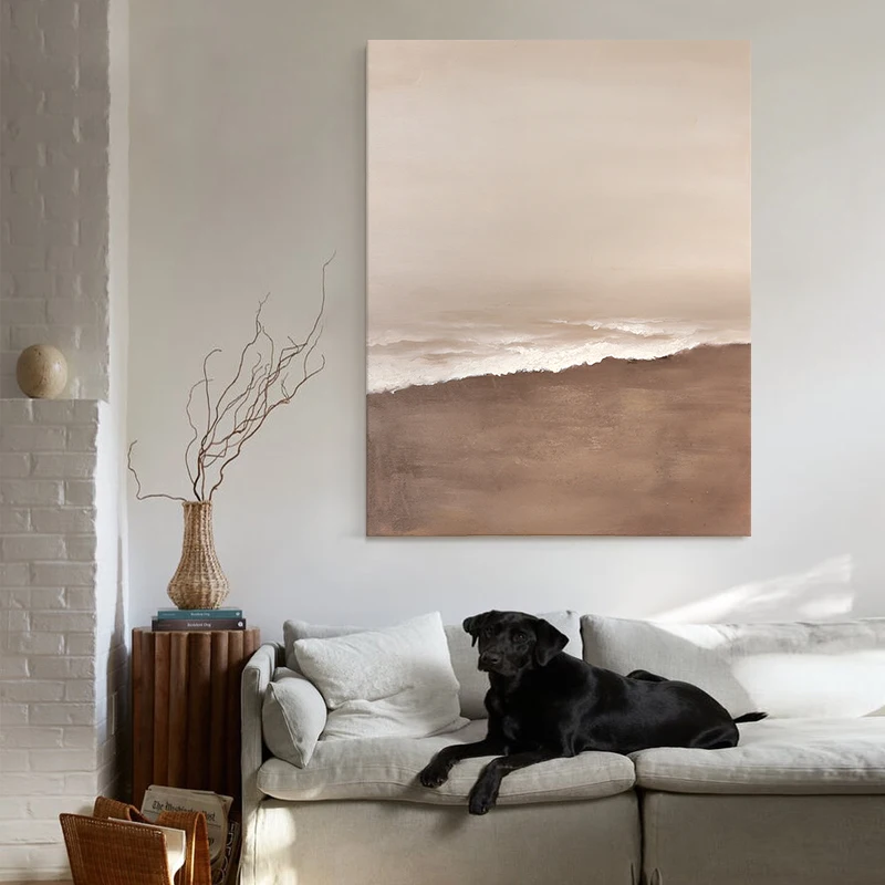 Большая абстрактная живопись, Современная картина маслом, ручная роспись, холст, картина маслом, для дома и украшения, декоративная картина, Декор